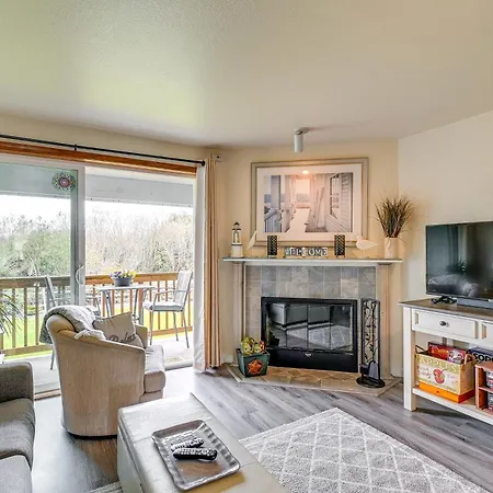 Ocean Shores Condo With Balcony Less Than 1 Mi To Beach! Esterno foto